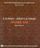 Văn hóa dân ca Thái Nghệ An (Tập 2: Dân ca) - Phần 2