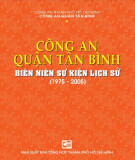 Ebook Công an quận Tân Bình biên niên sự kiện lịch sử (1975-2005): Phần 1