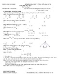 Đề thi giữa học kì 2 môn Toán lớp 6 năm 2022-2023 có đáp án - Trường THCS Hải Triều