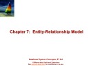 Lecture Database system concepts (6/e): Chapter 7 - Silberschatz, Korth, Sudarshan
