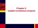 Lecture Accounting for Business – A non-accountant’s guide (2/e) - Chapter: Capital investment analysis