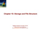 Lecture Database system concepts (6/e): Chapter 10 - Silberschatz, Korth, Sudarshan