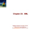 Lecture Database system concepts (6/e): Chapter 23 - Silberschatz, Korth, Sudarshan