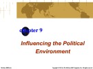 Lecture Business and society - Chapter 9: Influencing the political environment
