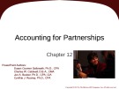 Lecture Fundamental accounting principles (21e) - Chapter 12: Accounting for partnerships