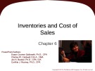 Lecture Fundamental accounting principles (21e) - Chapter 6: Inventories and cost of sales