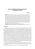 Financial liberalization in the context of globalization – Recommendations for Vietnam