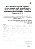 Mô tả một số yếu tố quản lý ảnh hưởng đến hoạt động khử khuẩn tiệt khuẩn dụng cụ y tế của Bệnh viện Tuệ Tĩnh, Bệnh viện Y học cổ truyền Hà Nội và Bệnh viện Y học cổ truyền Bộ Công an năm 2019