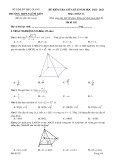 Đề thi giữa học kì 2 môn Toán lớp 11 năm 2022-2023 - Trường THPT Ngô Sĩ Liên, Bắc Giang
