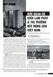 Mối quan hệ giữa lạm phát và thị trường bất động sản Việt Nam