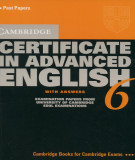 Ebook Cambridge Certificate in Advanced English 6 with answer - Cambridge University Press