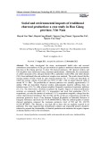 Social and environmental impacts of traditional charcoal production: A case study in Hau Giang province, Viet Nam