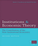 Ebook Institutions and economic theory: The contribution of the new institutional economics (Second edition): Part 1