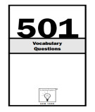 Ebook 501 Vocabulary questions: Part 2