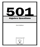 Ebook 501 Algebra questions: Part 2