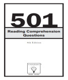 Ebook 501 reading comprehension questions: Part 2