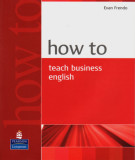 Ebook How to teach business English: Part 1