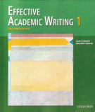 Ebook Effective academic writing 1: The paragrap