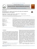 Esterification of 1-hexene and acetic acid using resin-supported phosphotungstic acid catalysts