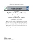 Legal comments on employment regulations for enhancing technology transfer in Vietnam