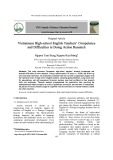 Vietnamese high-school English teachers’ competence and difficulties in doing action research