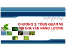 Bài giảng Quản lý tài nguyên khoáng sản và năng lượng: Chương 3 - TS. Trần Thị Ngọc Mai