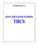 Sáng kiến kinh nghiệm THCS: Tạo hứng thú cho học sinh qua hoạt động khởi động môn Công nghệ