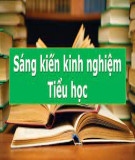 Sáng kiến kinh nghiệm Tiểu học: Tạo đam mê cho học sinh lớp 4 học Tin học với phần mềm logo