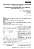 Sufficient optimality conditions for the optimal control problem of 2D g-Navier-Stokes equations