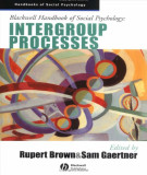 Ebook Blackwell handbook of social psychology: Intergroup processes - Part 1
