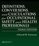 Ebook Definitions, conversions, and calculations for occupational safety and health professionals (Third edition): Part 2