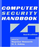 Ebook Computer security handbook (4th edition): Part 1