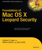 Ebook Foundations of Mac OS X leopard security: Part 1