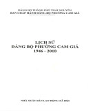 Ebook Lịch sử Đảng bộ phường Cam Giá (1946-2018): Phần 2