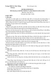 Giáo án Toán lớp 11 - Chương IV, Bài 3: Đường thẳng và mặt phẳng song song (Sách Chân trời sáng tạo)