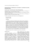 Investigation of microalgae culture by autoflocculation methodologies