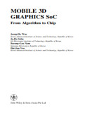 Ebook Mobile 3D graphics SoC - From algorithm to chip