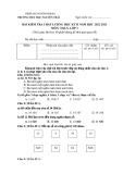 Đề thi học kì 2 môn Toán lớp 3 năm 2022-2023 có đáp án - Trường THCS Nguyễn Trãi, Hồng Bàng