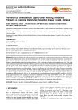 Prevalence of metabolic syndrome among diabetes patients in Central Regional Hospital, Cape Coast, Ghana