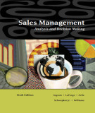 Ebook Sales management: Analysis and decision making (6th edition) - Part 1