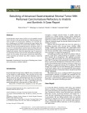 Debulking of advanced gastrointestinal stromal tumor with peritoneal carcinomatosis refractory to imatinib and sunitinib: A case report