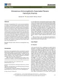 Intravenous immunoglobulin-associated severe hemolytic anemia