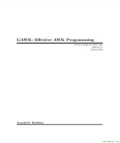 Ebook GAWK: Effective AWK programming (A user’s guide for GNU AWK) - Part 2