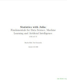 Ebook Statistics with Julia: Fundamentals for data science, machine learning and artificial intelligence - Part 2