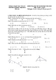 Đề thi học kì 2 môn Toán lớp 8 năm 2021-2022 có đáp án - Trường PTDTBT TH&THCS Trà Ka