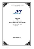 Giáo trình Hàn tàu vỏ kim loại (Nghề: Công nghệ chế tạo vỏ tàu thủy - Hệ: Trung cấp nghề) - Trường Cao đẳng Hàng hải II