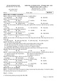 Đề thi học kì 2 môn Hóa học lớp 11 năm 2022-2023 - Trường THPT Võ Chí Công, Quảng Nam