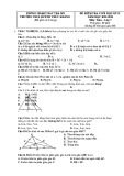 Đề thi học kì 2 môn Toán lớp 7 năm 2022-2023 - Trường THCS Huỳnh Thúc Kháng, Bắc Trà My