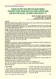 Đánh giá kết quả mở khí quản bằng phương pháp nong qua da dưới hướng dẫn nội soi phế quản, tại Bệnh viện Quân y 87