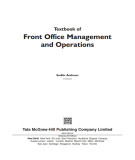 Ebook Textbook of front office management and operations: Part 1 - Sudhir Andrews